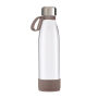 Fles RETUMBLER-myTOULON GLASS - bruin, zilver, transparant Fles RETUMBLER-myTOULON GLASS - bruin, zilver, transparant