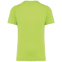 Gerecycled herensport-T-shirt met ronde hals Lime XS Gerecycled herensport-T-shirt met ronde hals Lime XS