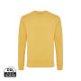 IQONIQ Zion gerecycled katoen sweater, ochre yellow (S)