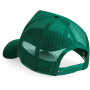 Snapback truckerpet Bottle Green / Bottle Green One Size