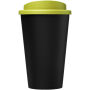 Americano® Eco 350 ml gerecyclede drinkbeker - Zwart/Lime
