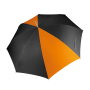 Golfparaplu Black / Orange One Size