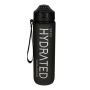 NORLÄNDER Waterfles Hydrated Zwart