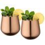 Cascade roestvrijstalen bekerset van 540 ml - Roségoud