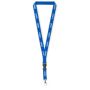 Afneembare polyester keycord met reflecterende draden