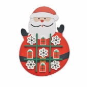 HOHOTOE - Kerstmis houten tic tac toe - Rood HOHOTOE - Kerstmis houten tic tac toe - Rood