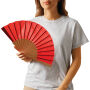 MECOZI COOL - Opvouwbare waaier rood