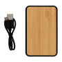 RCS gerecycled plastic 5.000 mAh Powerbank, bruin