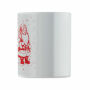 FESTIMUG - Keramische kerst mok 300ml - Wit/rood FESTIMUG - Keramische kerst mok 300ml - Wit/rood