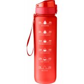 rPET drinkfles Brinley 1000 ml rood