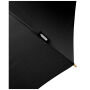Romee 30'' windproof recycled PET golf umbrella - Solid black