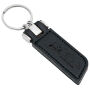 Sleutelhanger P02694, Leder, Zwart