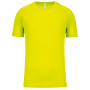 Functioneel sportshirt Fluorescent Yellow XS