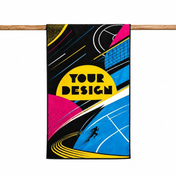 Custom-made sport handdoek 50 x 100 (full colour)