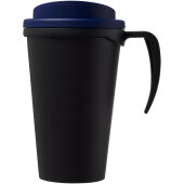 Americano® grande 350 ml geïsoleerde beker - Zwart/Blauw
