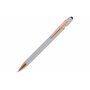 Balpen Paris Luxe Metaal rubberised - Zilver