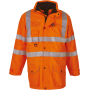 Multifunctionele 7-in-1 veiligheidsparka Hi Vis Orange S