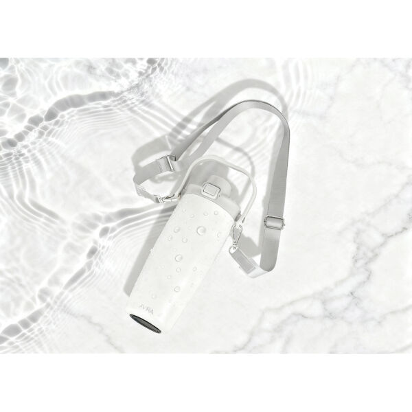 Avira Ayala RCS R-RVS duosip afsluitbare crossbody tumbler, wit Avira Ayala RCS R-RVS duosip afsluitbare crossbody tumbler, wit