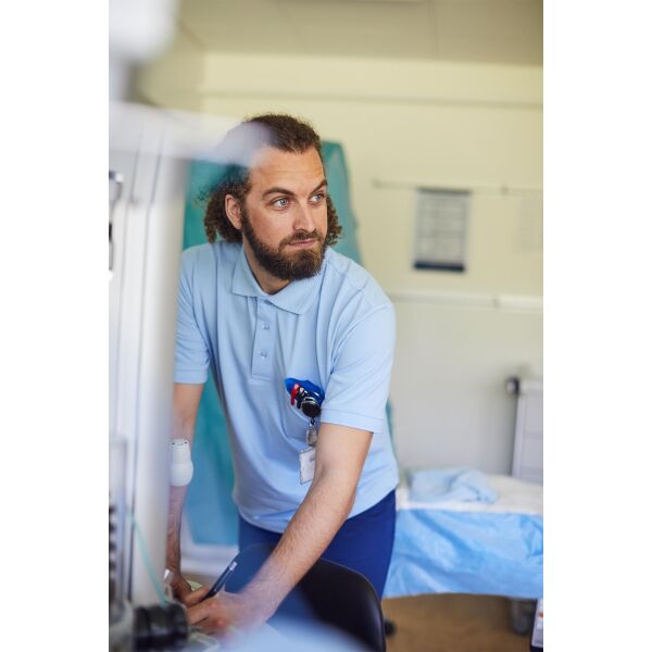 PRO Wear poloshirt | borstzak - Lichtblauw, 2XS PRO Wear poloshirt | borstzak - Lichtblauw, 2XS