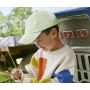 JUNIOR LOW PROFILE 6 PANEL DAD CAP, NAVY, One size, BEECHFIELD