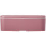 MIYO Renew 700 ml enkellaagse lunchbox - Roze/Wit MIYO Renew 700 ml enkellaagse lunchbox - Roze/Wit