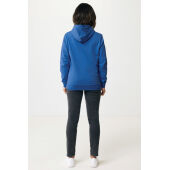 Iqoniq Jasper gerecycled katoen hoodie, royal blue (XXS)
