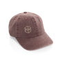 BEAU AWARE™ Washed 6 panel 270gsm cotton twill cap, maroon BEAU AWARE™ Washed 6 panel 270gsm cotton twill cap, maroon