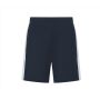 ADULTS' KNITTED SHORTS WITH ZIP POCKETS, NAVY/WHITE, XXL, FINDEN HALES