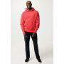 IQONIQ Yoho gerecycled katoen relaxed hoodie, luscious red (S)