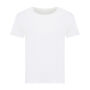 Iqoniq Yala dames lichtgewicht gerecycled katoen t-shirt, recycled white (XS)