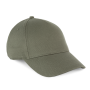 Biologisch katoenen pet met 5 panelen - K-up Gold Label Pale Khaki One Size