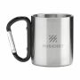 Carabiner RCS Outdoor Mug 220 ml mok - zwart