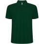 Pagaso Premium herenpolo met korte mouwen - Flessengroen - 5XL