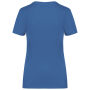 Dames-T-shirt met antibacteriële behandeling Light Royal Blue XS