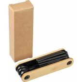 Carbon steel toolset Edna brown