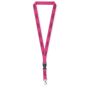 Afneembare polyester lanyard met reflectives Afneembare polyester lanyard met reflectives