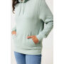 IQONIQ Rila lichtgewicht gerecycled katoen hoodie, iceberg green (L)