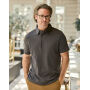Pima Cotton Polo - White - S