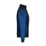 Ladies' Padded Hybrid Jacket navy/royal-melange XS