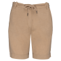 Damesbermuda Lyocell TENCEL™ Wet Sand 46 FR