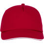 Styx 5 panel sandwich cap - Rood Styx 5 panel sandwich cap - Rood