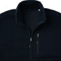 Iqoniq Diran gerecycled polyester pile-fleece jas, zwart (XXXL)