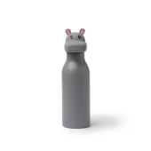 FLYN Kids-thermosfles (450 ml) - donkergrijs FLYN Kids-thermosfles (450 ml) - donkergrijs