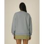 Radder 2.0 - Het unisex oversized crewneck sweatshirt - Misty Grey (M)