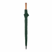 RAYNA - 27" auto paraplu houten greep - Groen