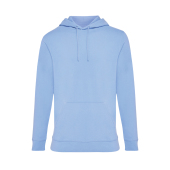 Iqoniq Jasper gerecycled katoen hoodie, sky blue (S)