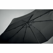 SEATTLE - 21 inch RPET paraplu set - Zwart