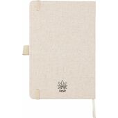 Hennep notitieboek A5 Barbara khaki (écru)