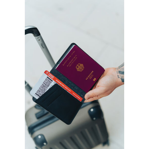 Travelfinder RCS rpoly paspoorthouder wereldwijd lokaliseren, zwart Travelfinder RCS rpoly paspoorthouder wereldwijd lokaliseren, zwart