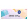 Zipper Wall Straight Basic 400 x 230 cm met Print